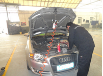 奔馳轎車發(fā)動機尾氣冒黑煙如何處理？